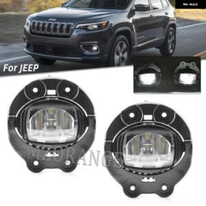 ジープ LED フォグランプ チェロキー 2019-21 ヘッドライト フロントバンパー フォグランプ ドライビング ランプカー 68410368AB