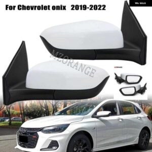 シボレー サイドバックミラー オニックス 2019-22 ミラー カバー フレームガラスレンズアセンブリトリム 3 ワイヤー