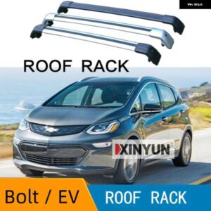 シボレー ルーフバー ボルト EV/ボルト 2016- 2017-20 合金サイドバー クロスレール ルーフラック ラゲッジ
