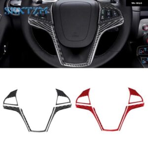 シボレー ステアリング ホイールトリムカーボン ステッカー カマロ 2010-15 ACCESSORI