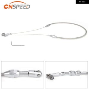 シボレー 24 36インチ スロットルガスケーブルキット ステンレス編組 97-07 / LS1 エンジン 4.8L 5.3L 5.7L 6.0L
