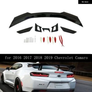 シボレー ZLE スタイル ブラック リア トランク リッド ウイング スポイラー 2016-19 カマロ