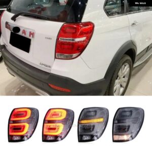 シボレー 1ペア LED リア テールライト キャプティバ 2008-2019 ストップブレーキランプリアハザードウィンカーライト