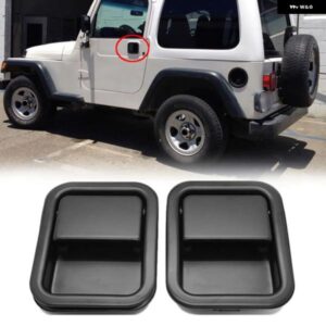 ジープ アウターフルメタルドアハンドル 1987-2006 ラングラー TJ L YJ 55176382AE 55176383AE