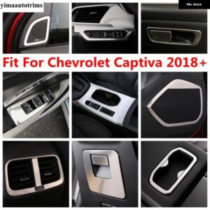 シボレー ステンレス ダッシュボード ギアパネル ヘッドランプ ドアスピーカーカバー トリムキャプティバ 2018 -2021 インテリア