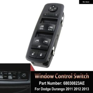 ジープ 68030823AE 車パワーマスターウィンドウスイッチボタン 68030823AB 68030823AC ダッジデュランゴ グランドチェロキー 2011 2012 2013