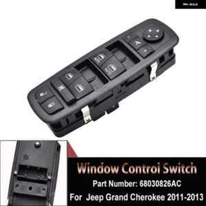 ジープ パワーマスターウィンドウスイッチ グランドチェロキー 2011 2012 2013 68030826AB 68030826AC 68030826AD カーアクセサリー