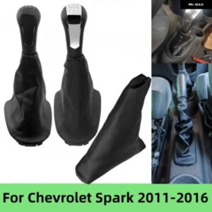 シボレー ギア シフトノブ ゲートルブーツ カバー ハンドブレーキゲートルカバー ブーツ パーキング スパーク 2011-2016