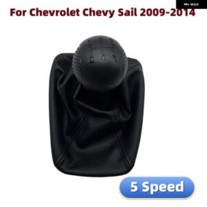 シボレー 5速 マニュアル ギア シフト ノブシフター レバー スティックノブ ブーツ カバー セイル 2009-2014 カーアクセサリー