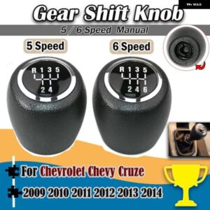 シボレー マニュアル MT ギア シフト ノブシフター レバー ハンドボール 5 6スピード クルーズ 2008-14