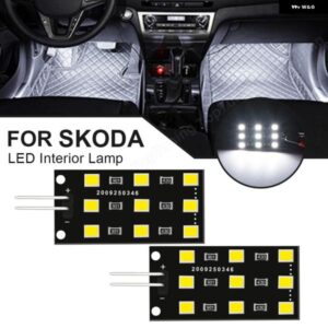 アウディ 1PC LED インテリア ランプ シュコダ KAROQ LED インテリア トランク ランプ A1 A3 A4 S4 A5 S5 A6 S6 A7 A8 S8 Q2 Q3 Q5 Q7 RS3 4 5 6 7