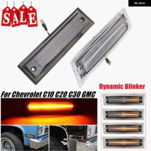 シボレー C10 C20 C30 K10 K20 K30 K5 ブレザー GMC ジミー LED ダイナミックサイド マーカーライト リピーター
