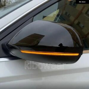 アウディ A6 C7 S6 4G RS6 ダイナミックスクロール LED 流れるウィンカーサイドミラー ライトシーケンシャルウインカー 2013 2015 2017