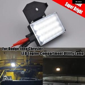 ジープ LED アンダーフードライト ダッジ RAM 1500 2500 3500 4500 5500 チェロキー ラングラー クライスラー エンジン コンパートメント ユーティリティ