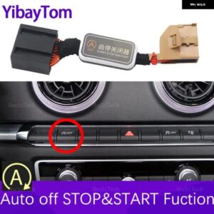 アウディ ストップスタート エンジン システム オフデバイス 制御 センサー プラグ ケーブル A3 S3 RS3 8V 2013-2020