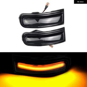 ジープ 2個 ダイナミック LED ウィンカーライト流れるサイド ウイング バックミラー インジケーター レネゲード 2015-2022