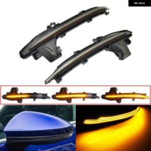 アウディ LED ダイナミックウィンカー ライトサイド ウイング ミラー インジケーター 点滅シーケンシャルランプ A6 C8 4K S6 A7 4K8 RS7 A8 D5 S8