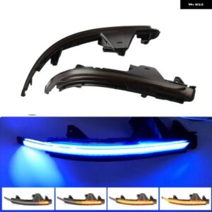 アウディ LED ダイナミック ウインカー ウィンカー ライト A7 / S7 4G 2010-ON サイド ウイング ミラー バックミラー リピーター シーケンシャル インジケー
