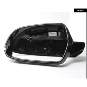 アウディ ブラックサイドミラー キャップカバー A6 C7 C7.5 S6 4G 2012-18 リアビュー ウイング ケース左右