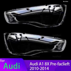 アウディ A1 8X PRE-FACLIEFT 2010-2014 車クリア ハウジング フロント ヘッドライト レンズ ガラスランプカバー ランプシェード