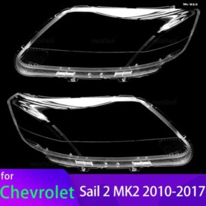 シボレー ヘッドライト カバー セイル 2 MK2 2010-2017 クリア ハウジング フロント ヘッドライト レンズ シェルガラスランプカバ