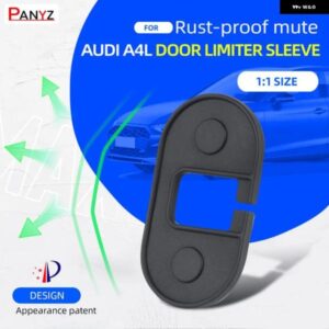 アウディ A4Lドアリミッター ABS カバードアロックバックルカバー モデルシリコンドアアレスターパッド アクセサリー
