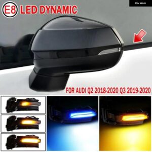 アウディ Q2 GA 2016-22 シーケンシャル ダイナミック LED ウインカー インジケーター ミラー ターン ライト シグナル