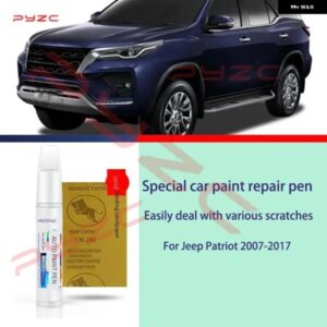ジープ パトリオット 2007-2017 MK ペイント タッチアップ ペン キット - スクラッチ修復車スクラッチリムーバー ブラシ付き DIY オートアクセサリー