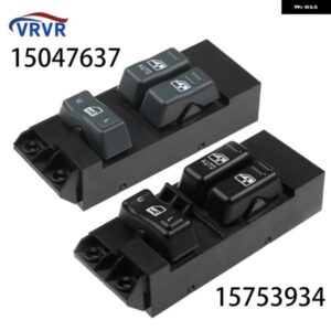 シボレー 15753934 15047637 パワーウィンドウスイッチ 運転席側 左 LHD 19259958 GMC シエラ 1500 2500