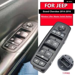 ジープ 自動 グランド チェロキー 2014-2016 68184803AC パワーマスタードライバーサイドウィンドウスイッチロック 68184803AA 68184803AB