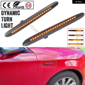 アルファロメオ 2個 ダイナミックウインカー ジュリエッタ 940 ベローチェ 2010-2021 スプリント 2010-2016 LED ウィンカーライト サイドマーカー