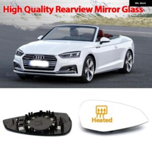 アウディ A4 S4 RS4 RS 4 B9 A5 S5 RS6 RS 5 2016-2023 左 右サイドミラー 反射 レンズ バックミラー ガラス レンズ
