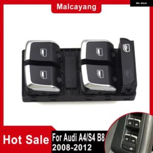 アウディ A4 S4 Q5 B8 オールロード 8KD959851A 8K0959851A クローム マスターウィンドウ電気 制御 スイッチ ボタン