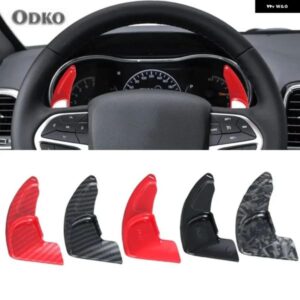 ジープ ダッジ チャレンジャー SRT グランド チェロキー 自動 ステアリングホイール リア シフト パドル 車 シフト 装置 半自動クラッチ 赤