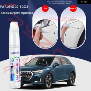 アウディ Q3 2011-2025 8U F3 ペイントタッチアップペンキット - スクラッチ修復車スクラッチリムーバー ブラシ付き DIY オートアクセサリー