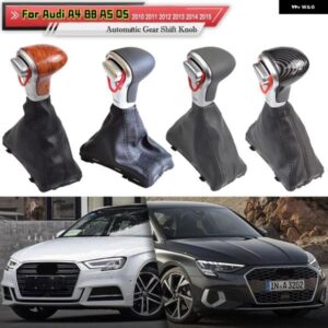アウディ カーアクセサリーギア ボックス ハンドル ギア シフト ノブレバースティックヘッド A4 B8 2009-UP/A5 2008-UP/Q5 2009-2015/A6 C6 06-11/A6L