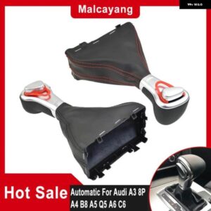 アウディ A3 8P A4 B8 A5 Q5 A6 C6 左ハンドル ギア シフト ノブ自動ハンドル ブーツ カバー ゲートルケース