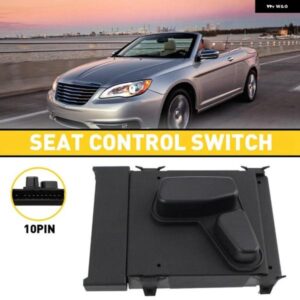 ジープ 車左ハンドル用席側車パワーシート コントロール スイッチ 56049433AE グランド チェロキー 2005-2019 ダッジ RAM クライスラー