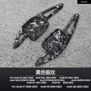 アウディ A3 A4L A5 A6L A7 A8 S4 S6 S7 S8 Q6 シフト 装置半自動クラッチ赤自動 ステアリングホイール リア シフト パドル