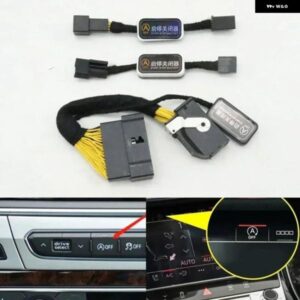 アウディ オートスタートストップ エンジン システム デバイスオフクローザー コントロール センサー ケーブル プラグ Q7 4L 4メートル 2010-2024