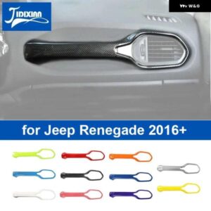 ジープ レネゲード 2015-24 アップ副パイロットシート グラブハンドル装飾カバー