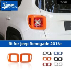 ジープ レネゲード 2016-24 リア テールライト テールライト ランプ装飾カバー