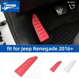 ジープ レネゲード 2016-24 左フットペダルレスト ペダル装飾パネル