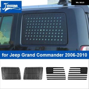 ジープ PVC リアウィンドウ DECORAITON デカール ステッカー グランドコマンダー 38991 外装