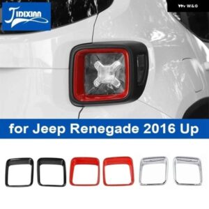 ジープ 車 外装 テールライト ランプガード テールライト 装飾カバー レネゲード 2016-23