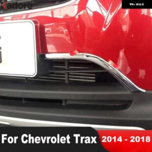 シボレー TRAX トラッカー 2014-18 フロントセンターバンパー グリル カバー トリム車グリル ストリップ