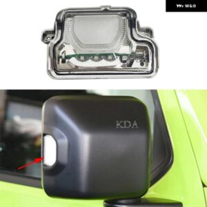 ジープ 自動 LED バックミラー ウィンカーライトランプラングラー JL 2018-22 CN 欧州バージョン