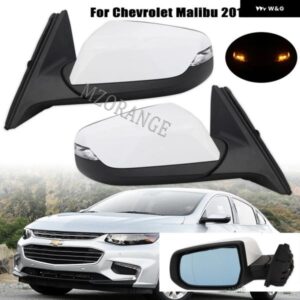 シボレー 自動外側リアビューミラー マリブ XL 2016 2017-2020 サイド加熱ミラー ライトウインカー ASSY