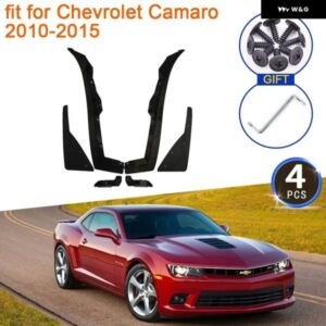 シボレー 4X カマロ 2010-15 マッドガード スプラッシュフロントリアホイールフェンダー マッドフラップ カースタイリング