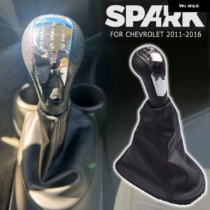 シボレー MT 5スピード スパーク 2011 2013-16 + カー ギアシフト レバーノブ マニュアル ギアボックス ハンドボール